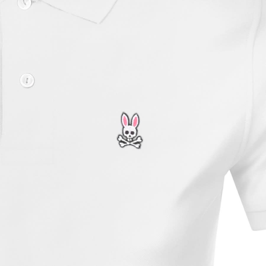 Alternative Image for ProductPsycho Bunny Classic Polo T Shirt White3